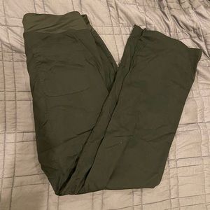 Koi stretch black scrubs pants- large tall